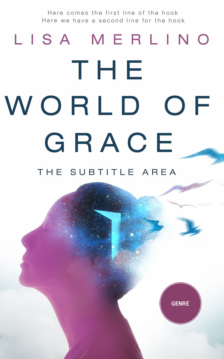 2D view of Premade Surreal Book Cover - Mischka