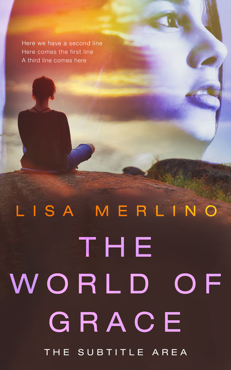 2D view of Premade Religion & Spirituality Book Cover - Chatelle