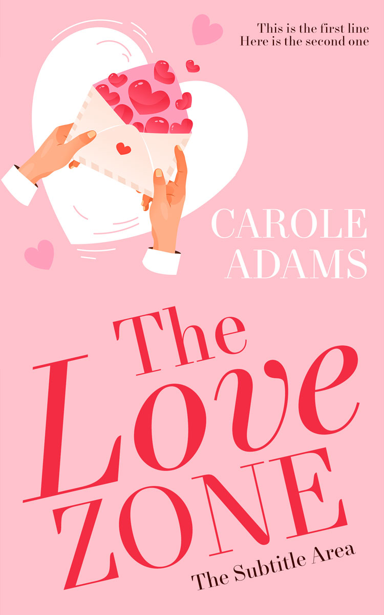 2D view of Premade Romance Book Cover - Cupid