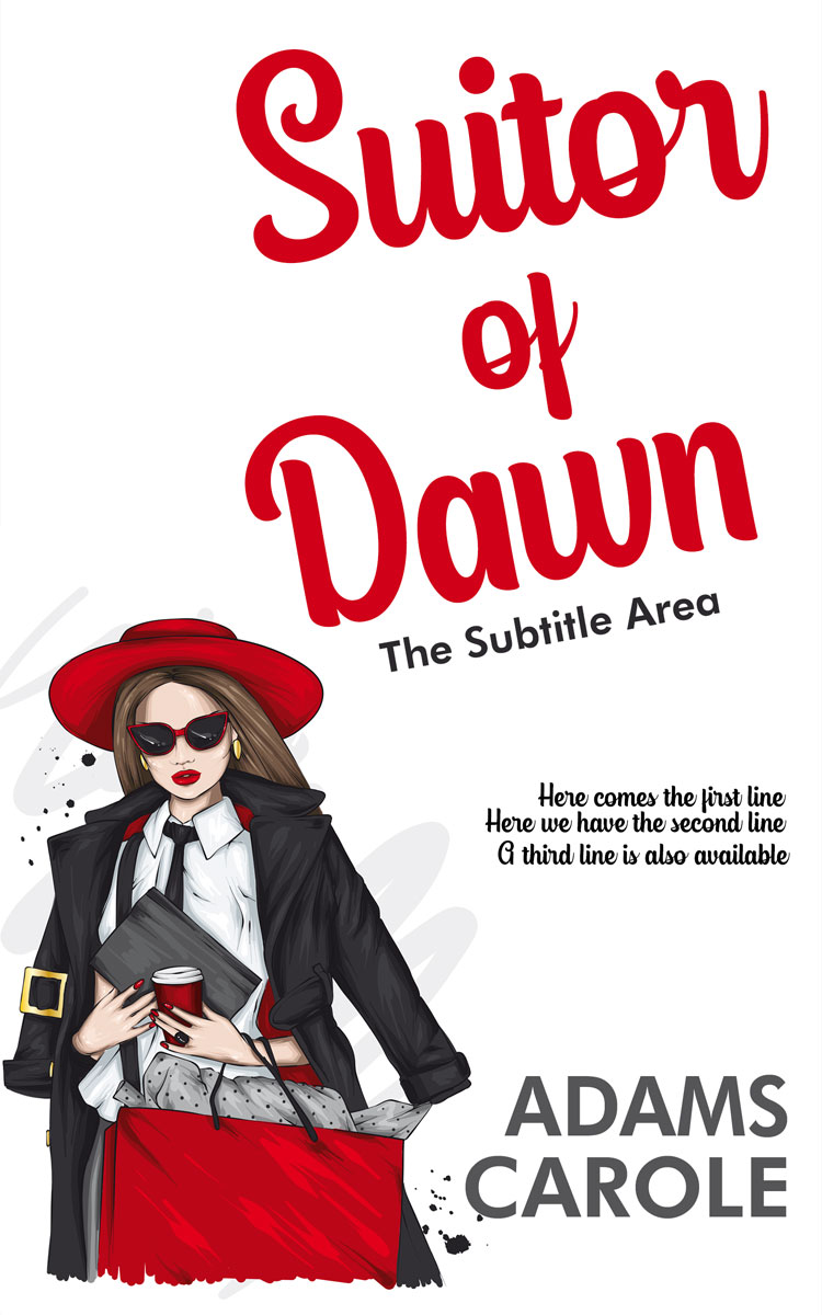 2D view of Premade Romance Book Cover - Thunderbird