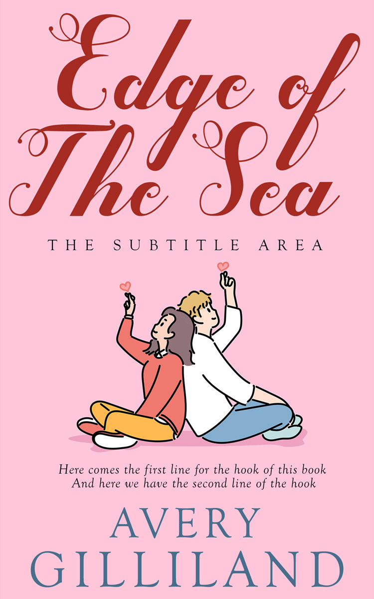 2D view of Premade Romance Book Cover - Chantilly