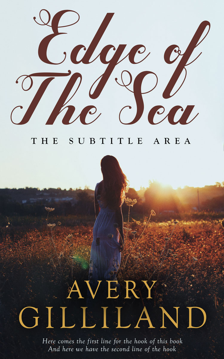 2D view of Premade Romance Book Cover - Baltic Sea