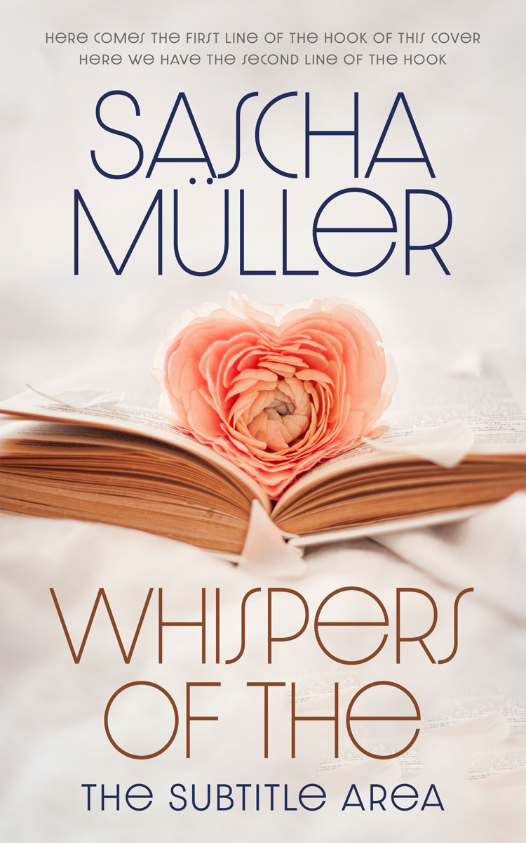 2D view of Premade Romance Book Cover - Pearl Bush