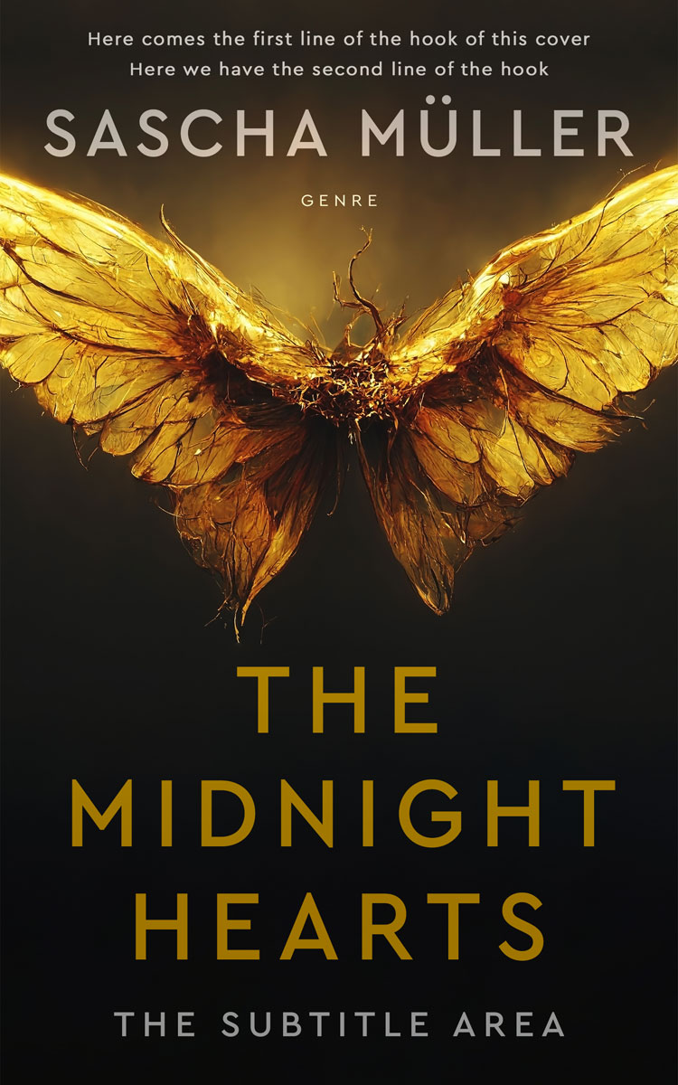 2D view of Premade Fantasy Book Cover - Alpine