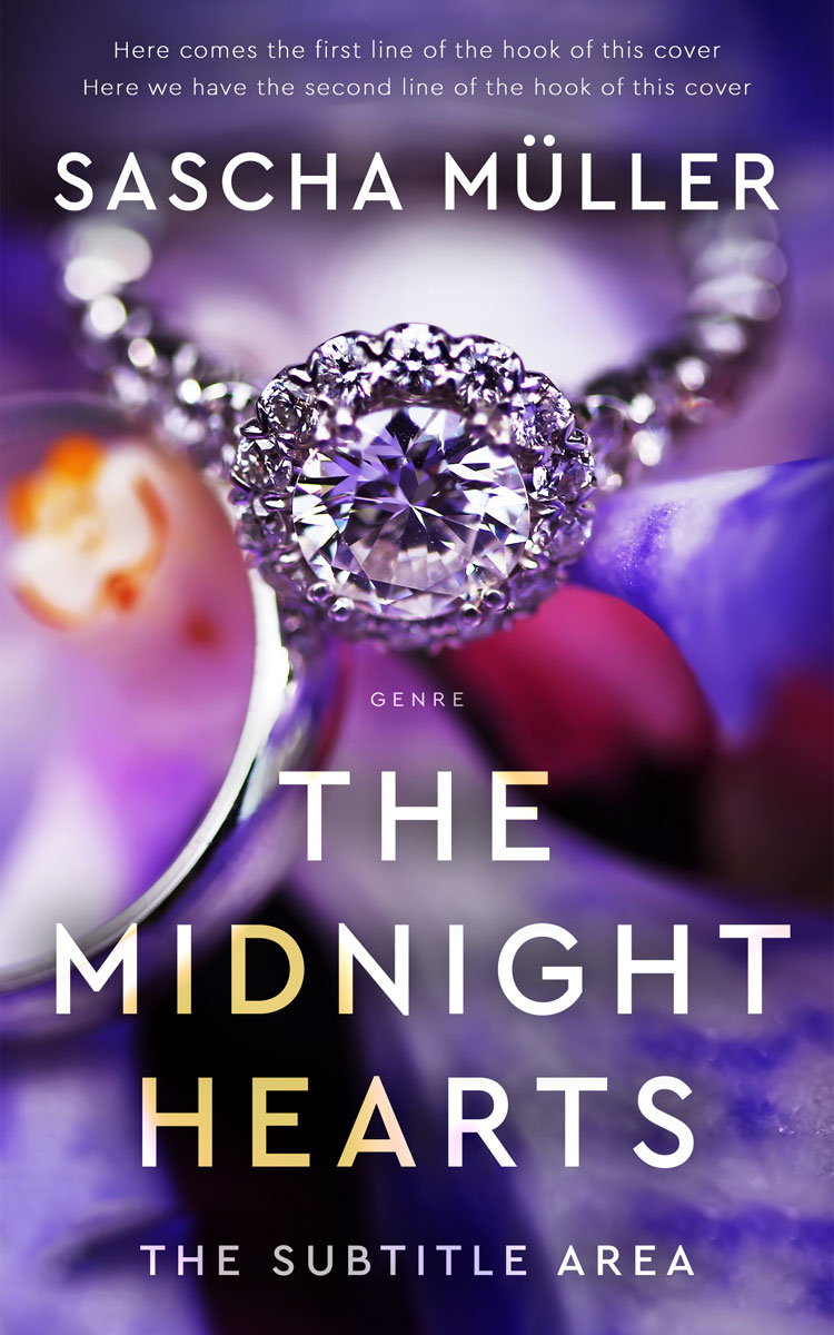 2D view of Premade Romance Book Cover - Affair