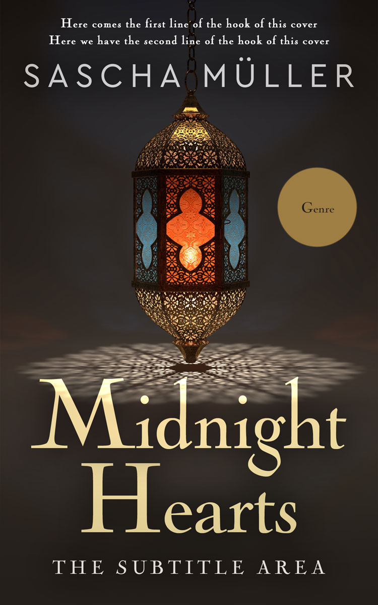 2D view of Premade Religion & Spirituality Book Cover - Cocoa Brown