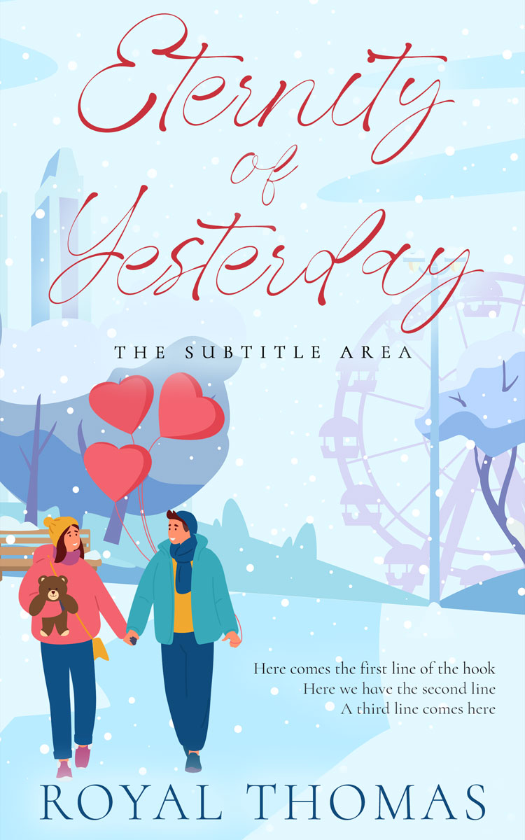 2D view of Premade Romance Book Cover - Humming Bird