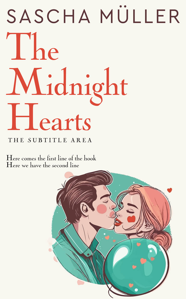 2D view of Premade Romance Book Cover - Cutty Sark