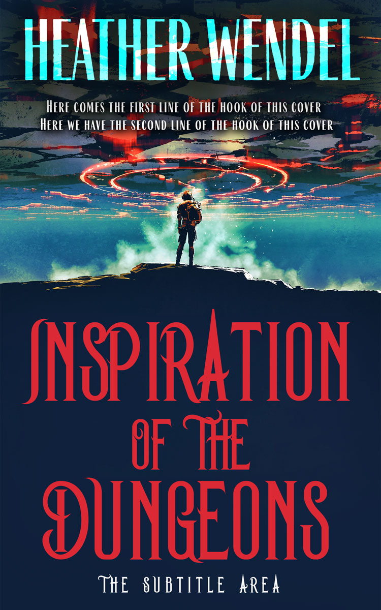 2D view of Premade Fantasy Book Cover - Big Stone