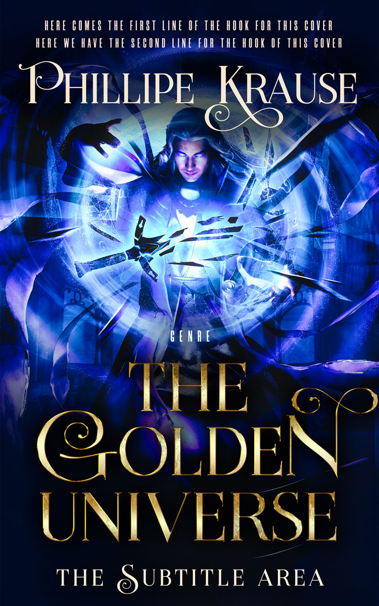 2D view of Premade Fantasy Book Cover - Loblolly