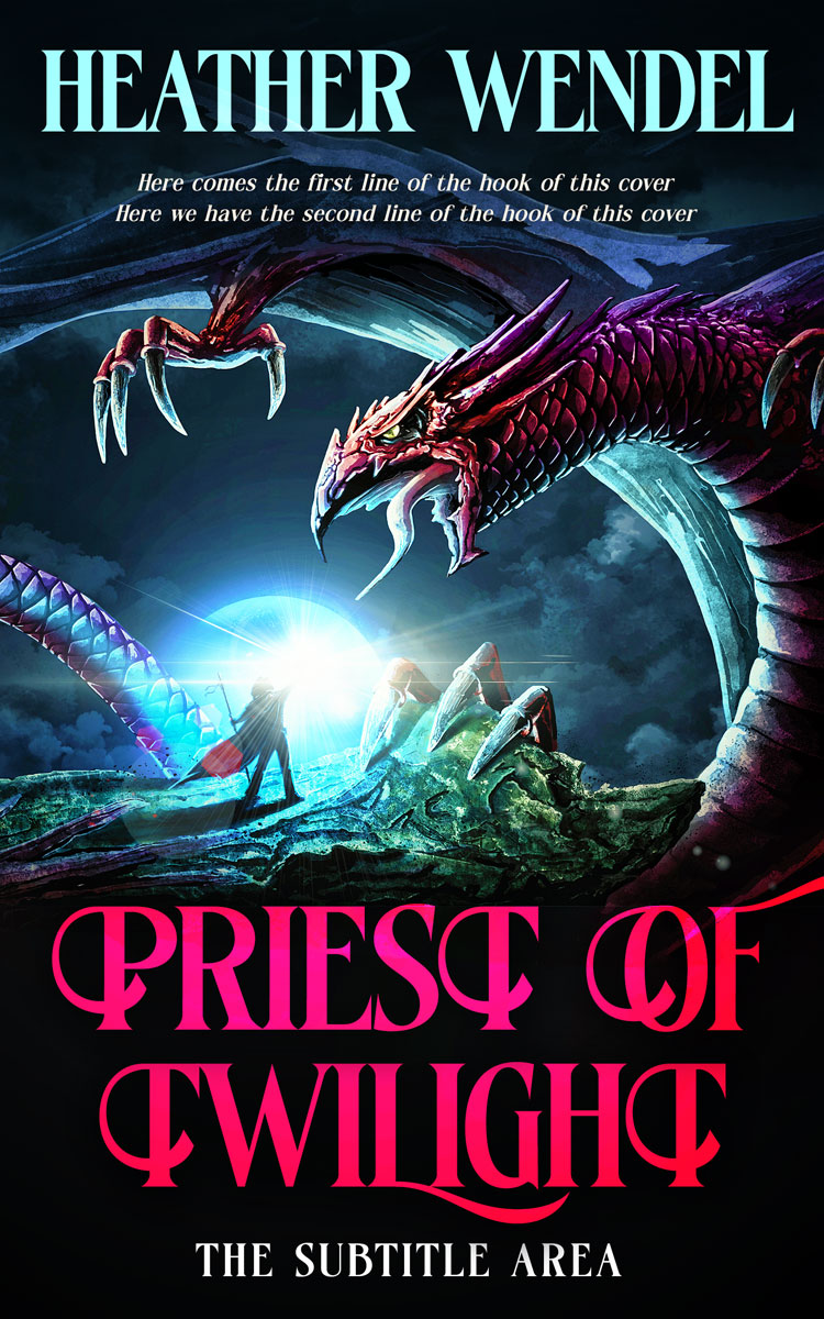 2D view of Premade Fantasy Book Cover - Can Can