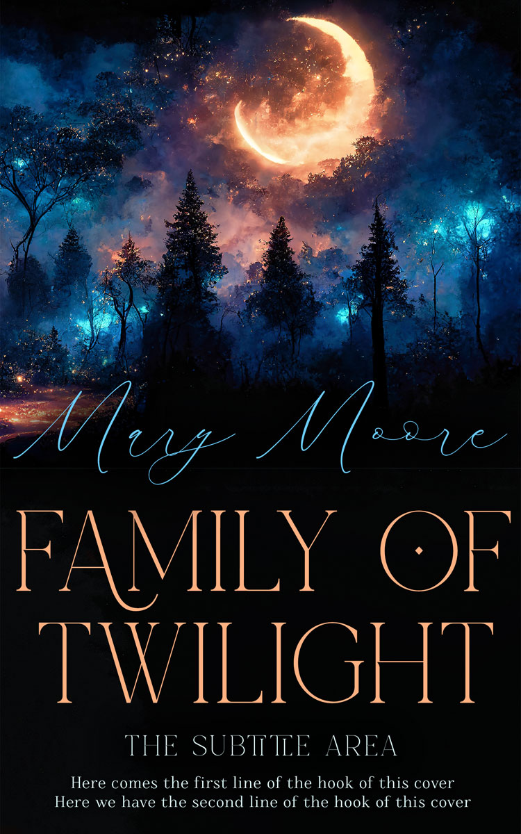 2D view of Premade Fantasy Book Cover - Cinder