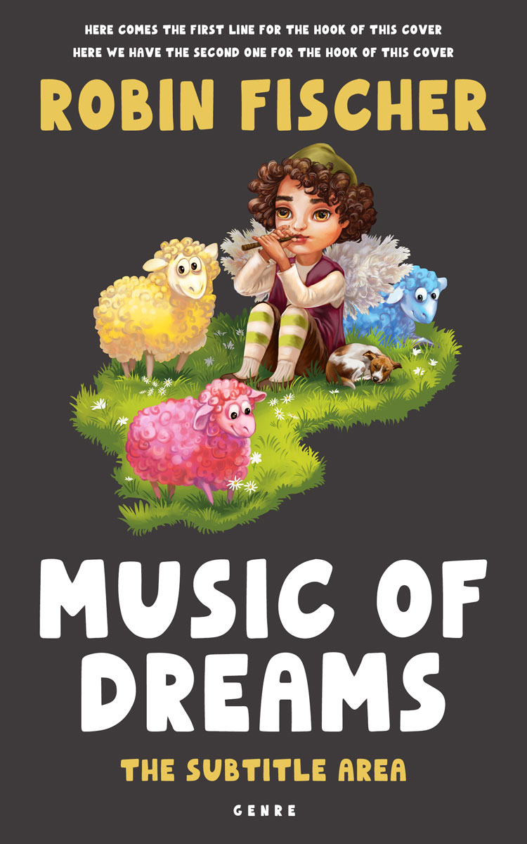 2D view of Premade Teen & Young Adult Book Cover - Tuatara