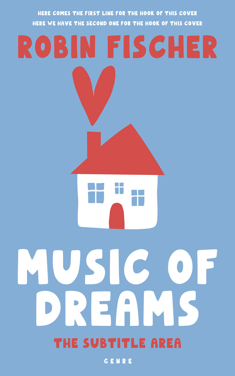 2D view of Premade Children's Book Cover - Polo Blue