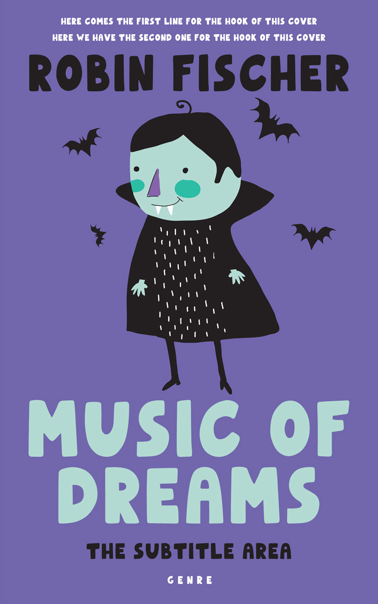 2D view of Premade Teen & Young Adult Book Cover - Deluge