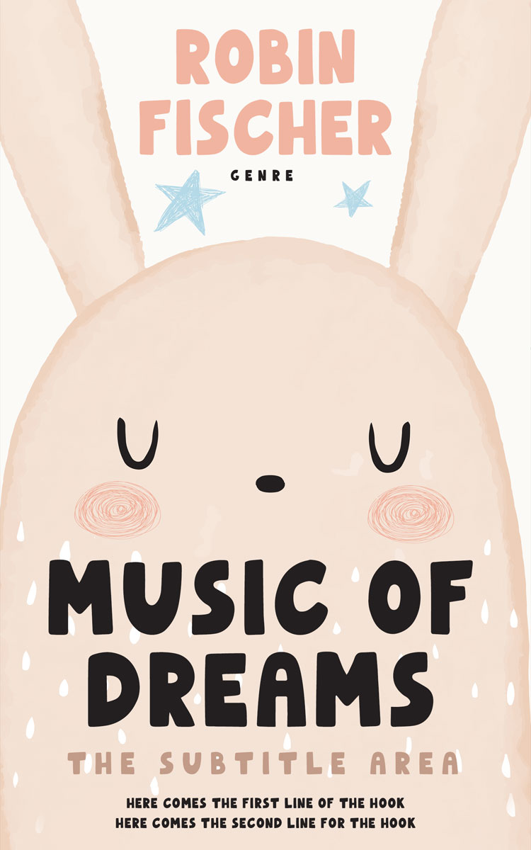 2D view of Premade Children's Book Cover - Janna