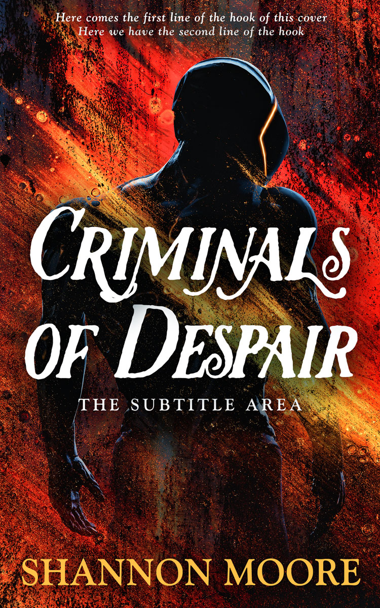 2D view of Premade Science Fiction Book Cover - Tamarind