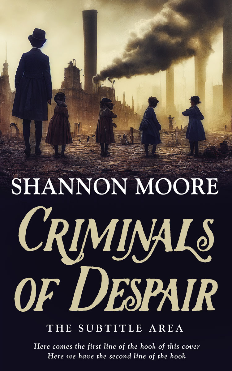 2D view of Premade Apocalyptica Book Cover - Yuma