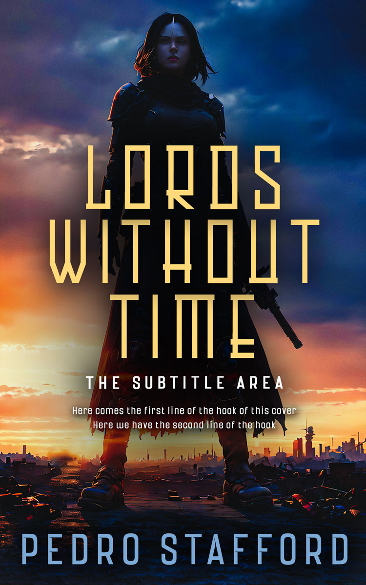 2D view of Premade Mystery & Thriller & Suspense Book Cover - Whiskey