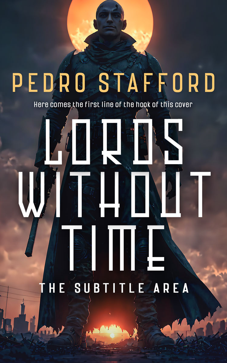 2D view of Premade Mystery & Thriller & Suspense Book Cover - Shark