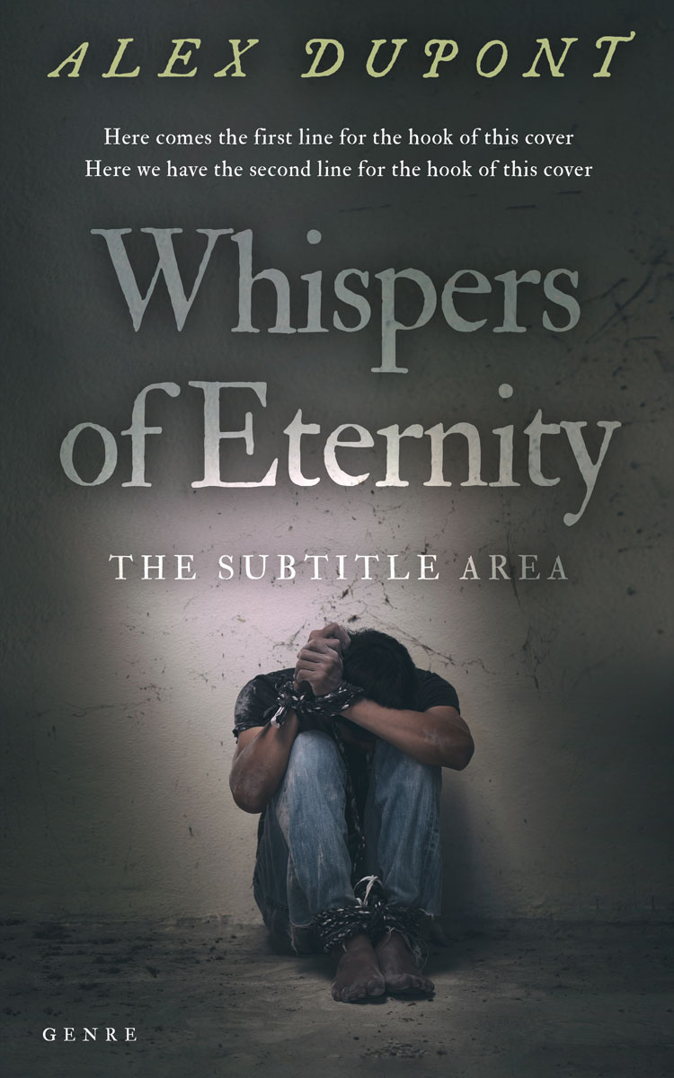 2D view of Premade Horror Book Cover - Cape Cod