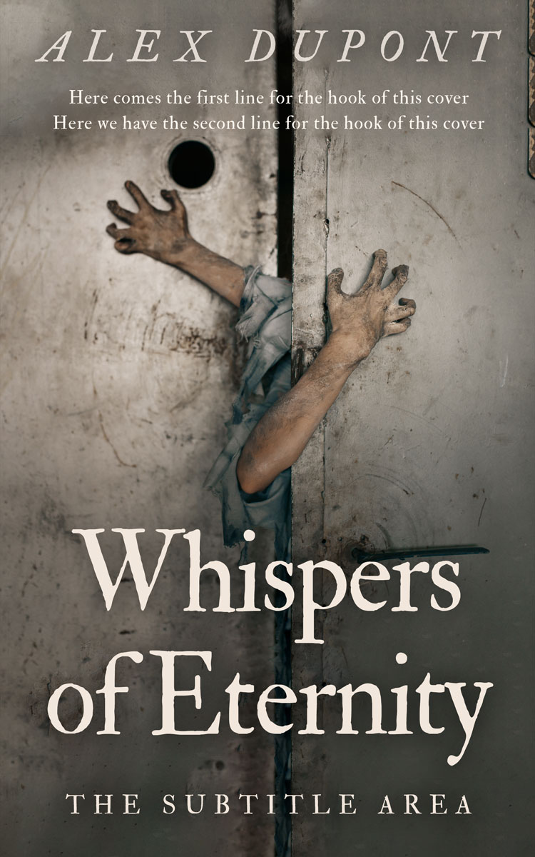 2D view of Premade Horror Book Cover - Flint