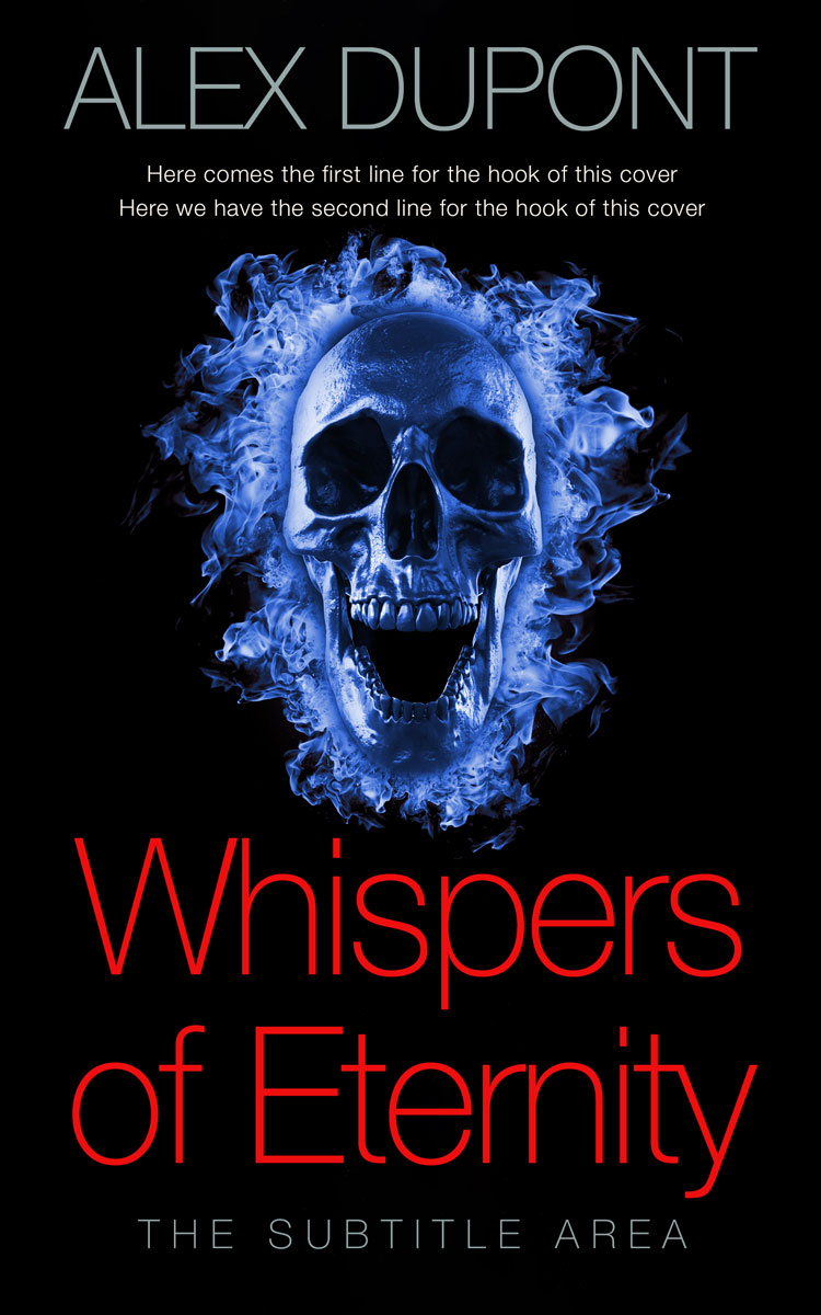 2D view of Premade Horror Book Cover - Bunker