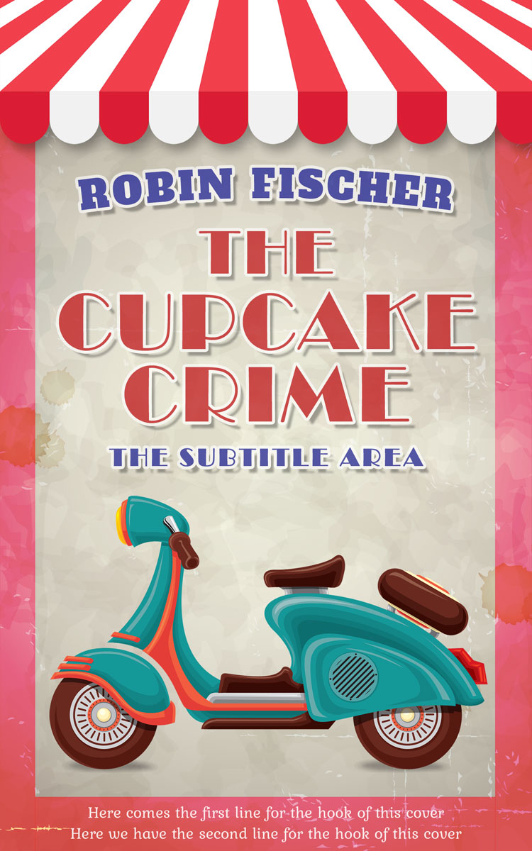 2D view of Premade Teen & Young Adult Book Cover - Moon Mist