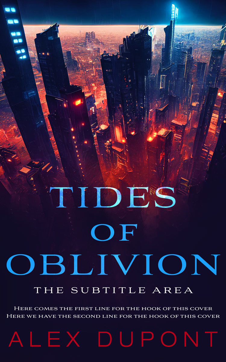 2D view of Premade Apocalyptica Book Cover - Haiti