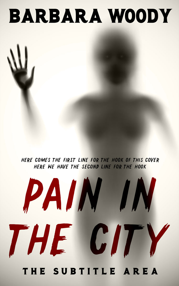 2D view of Premade Horror Book Cover - Dune