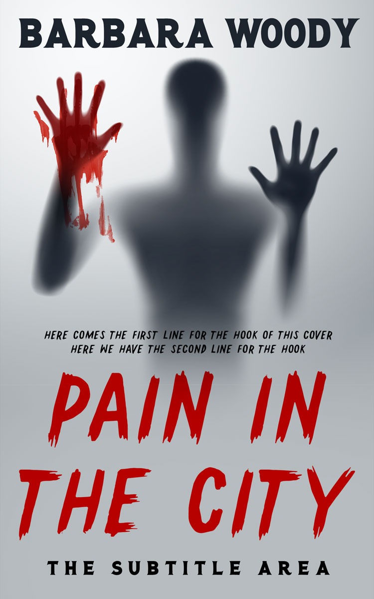 2D view of Premade Mystery & Thriller & Suspense Book Cover - Silver Sand