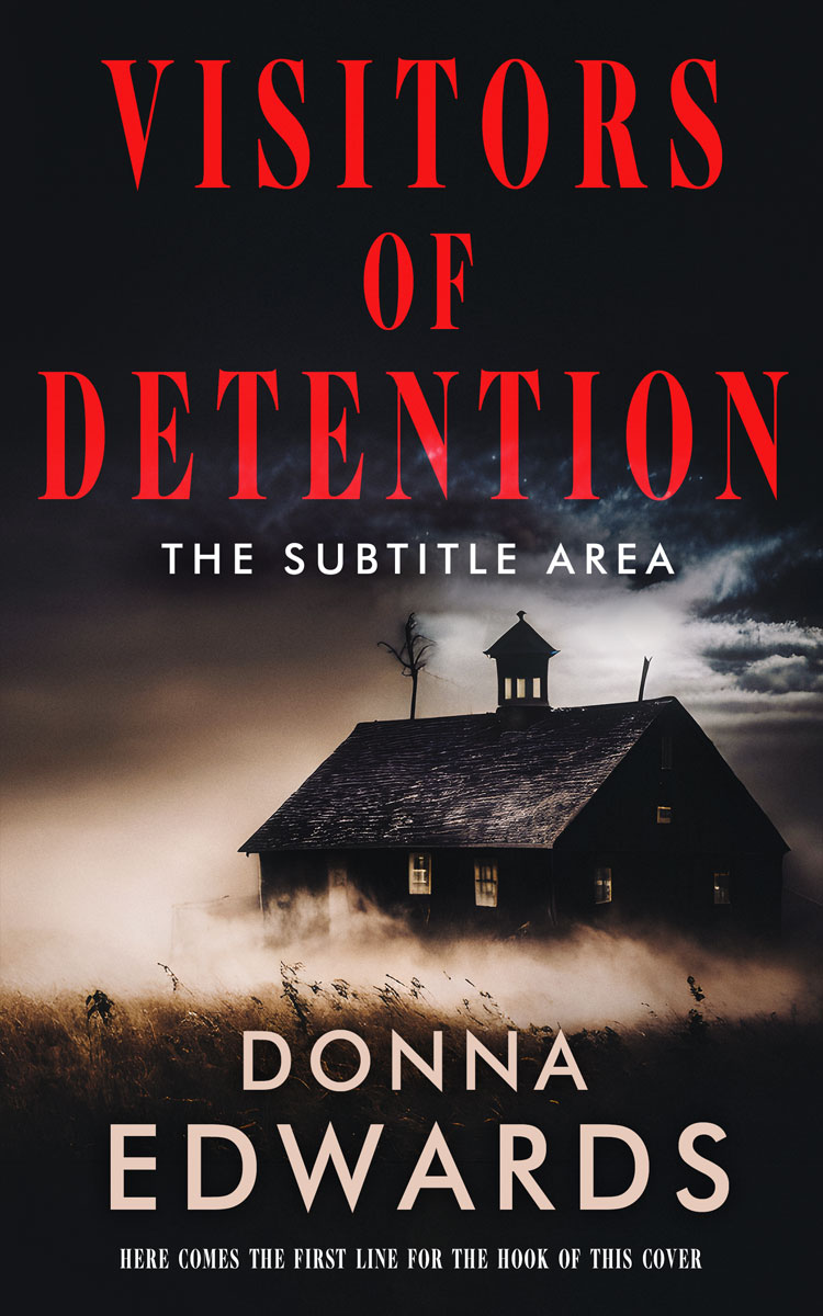 2D view of Premade Horror Book Cover - My Pink