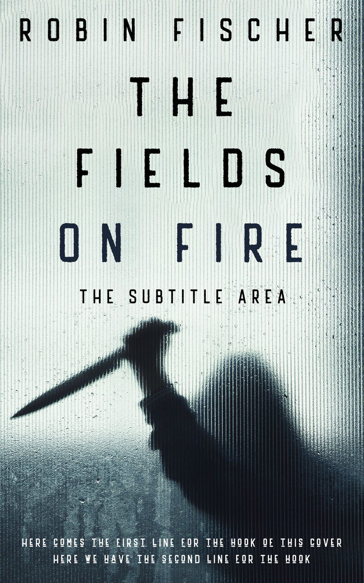 2D view of Premade Mystery & Thriller & Suspense Book Cover - Ebony Clay