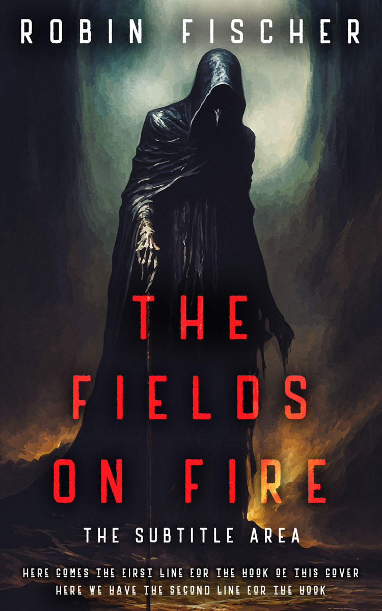 2D view of Premade Horror Book Cover - Baltic Sea