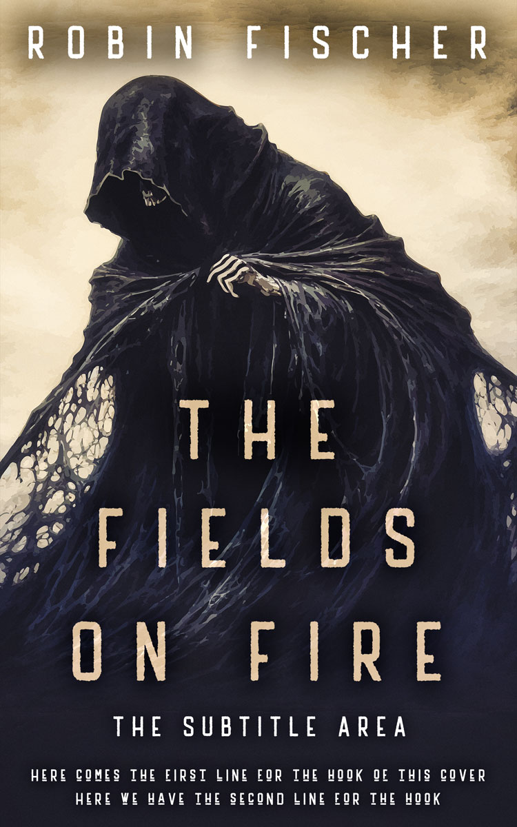 2D view of Premade Horror Book Cover - Baltic Sea