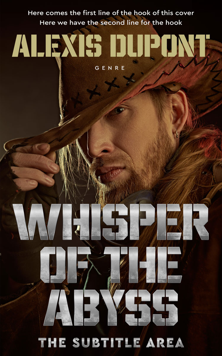 2D view of Premade Western Book Cover - Malta