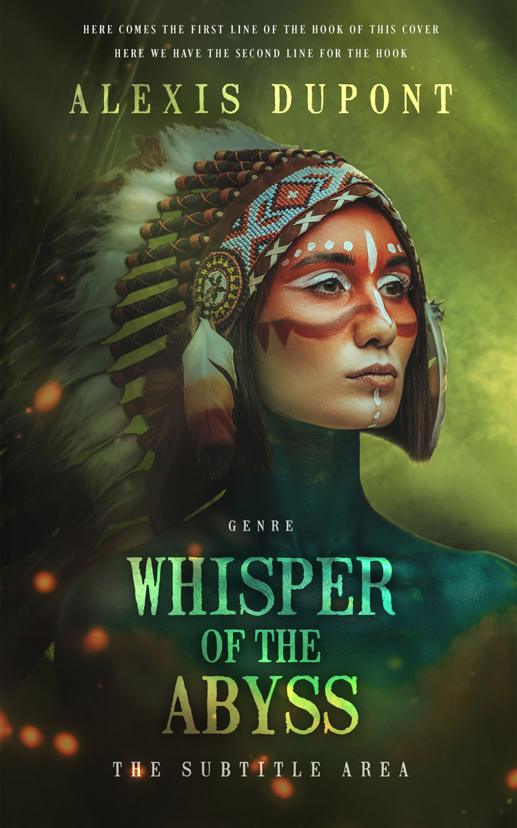 2D view of Premade Fantasy Book Cover - Rangitoto