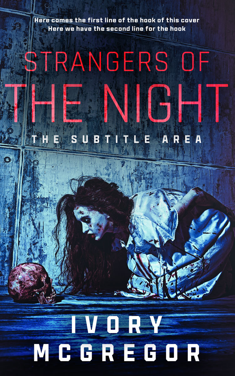 2D view of Premade Horror Book Cover - Mirage