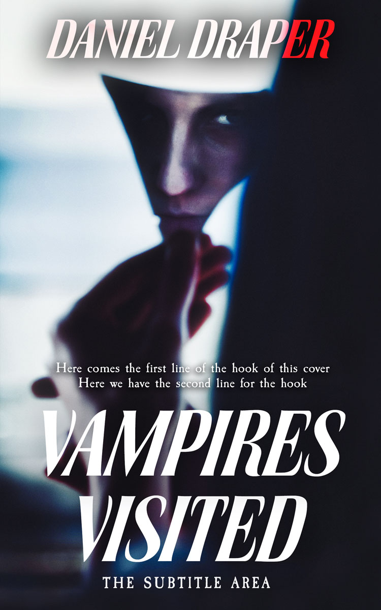 2D view of Premade Horror Book Cover - Charade