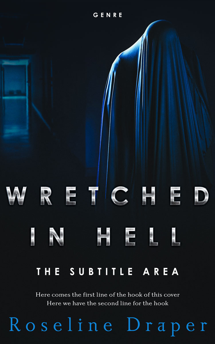 2D view of Premade Horror Book Cover - Bunker