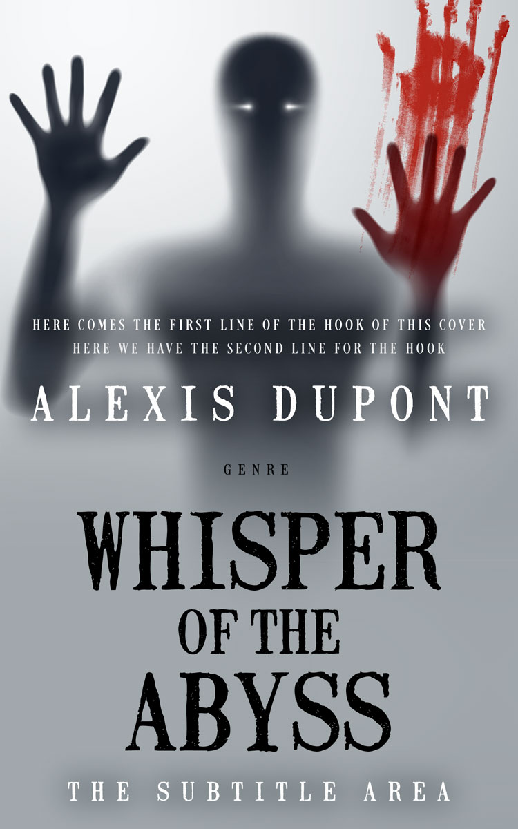 2D view of Premade Horror Book Cover - Manatee