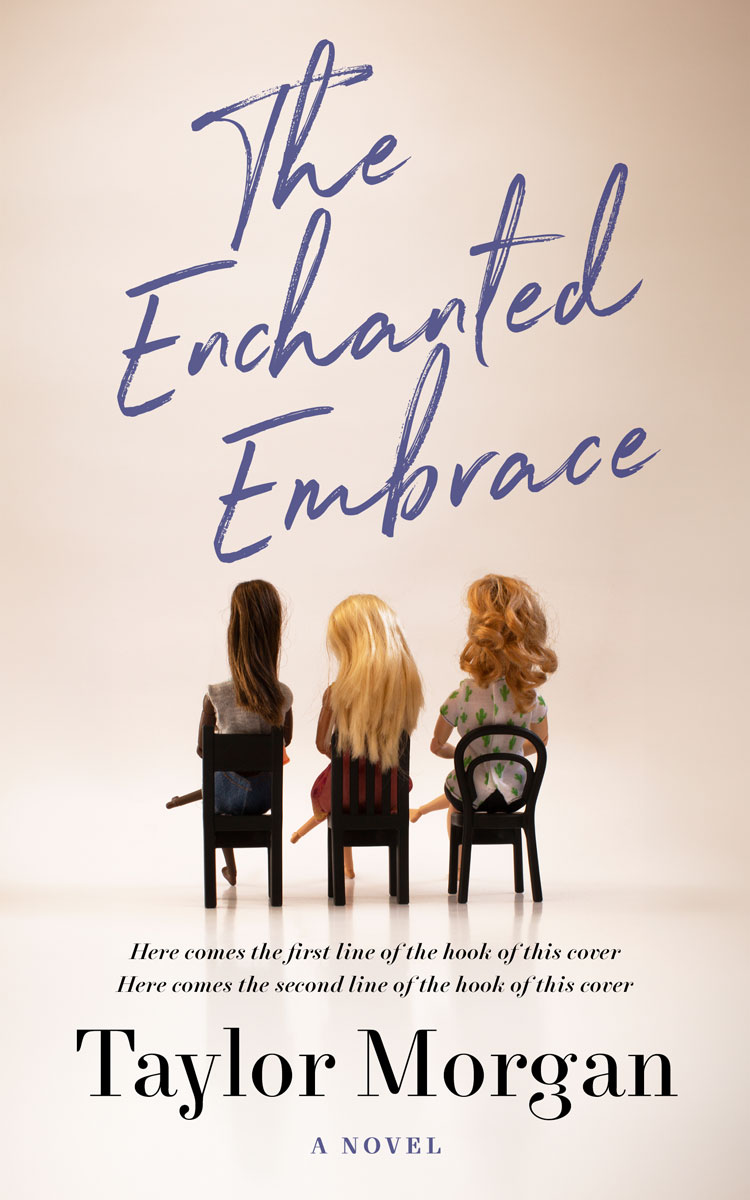 2D view of Premade Chick Lit Book Cover - Bizarre