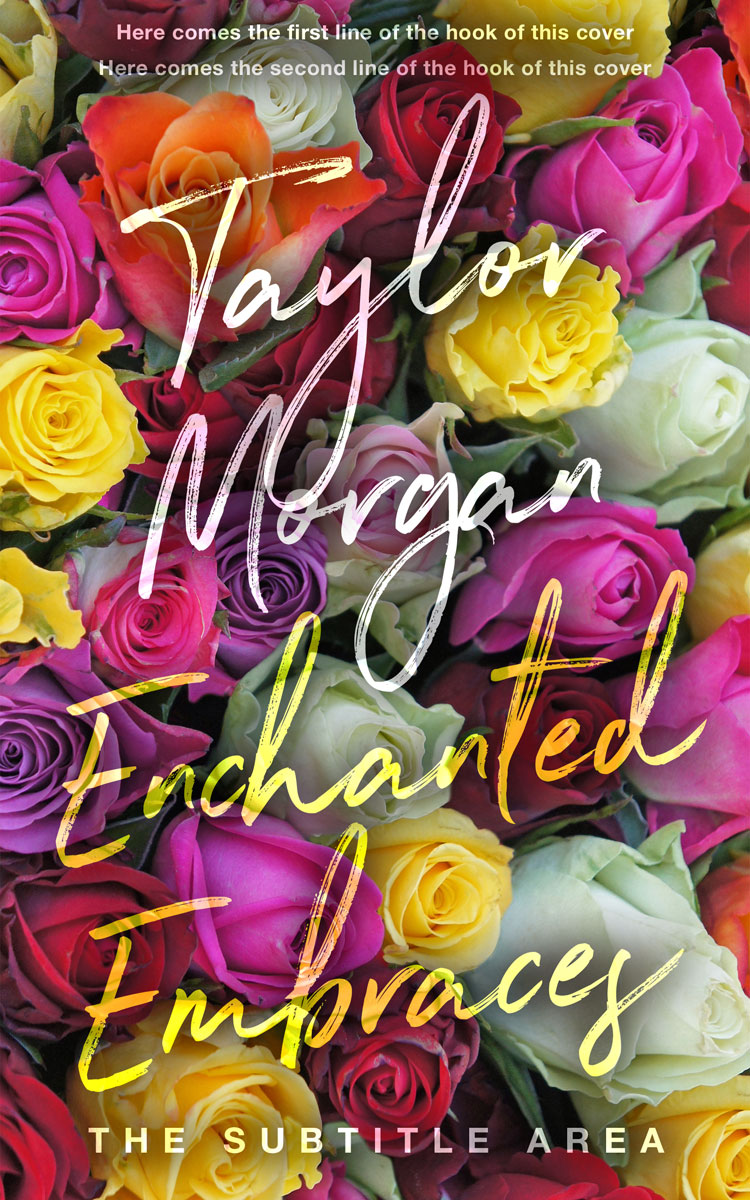 2D view of Premade Romance Book Cover - Spicy Mix