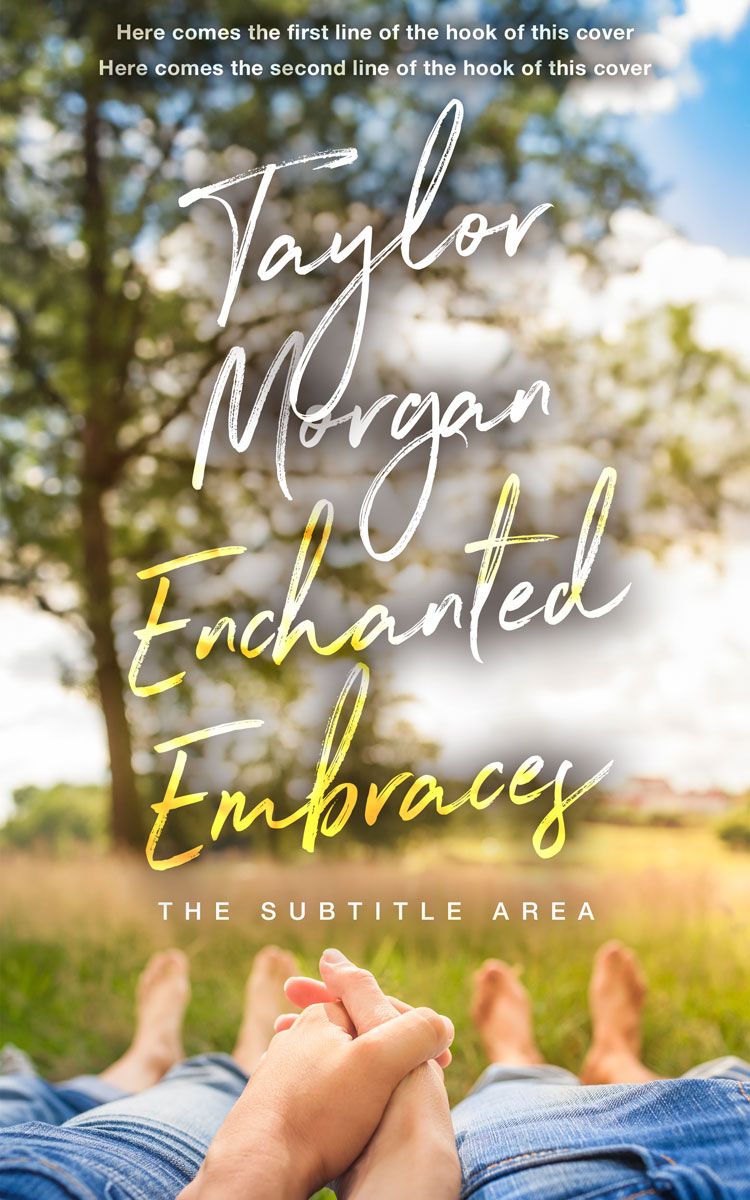 2D view of Premade Nature Book Cover - Hillary