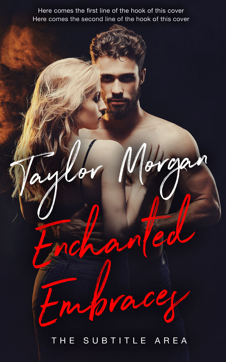 2D view of Premade Erotica Book Cover - Contessa