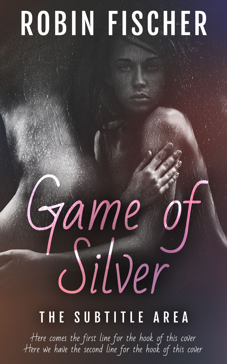 2D view of Premade Erotica Book Cover - Thunder