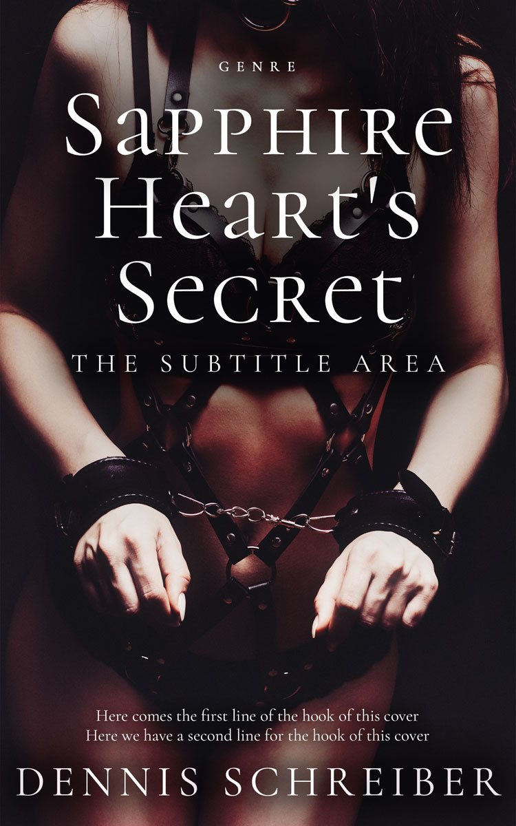 2D view of Premade Erotica Book Cover - Thunder