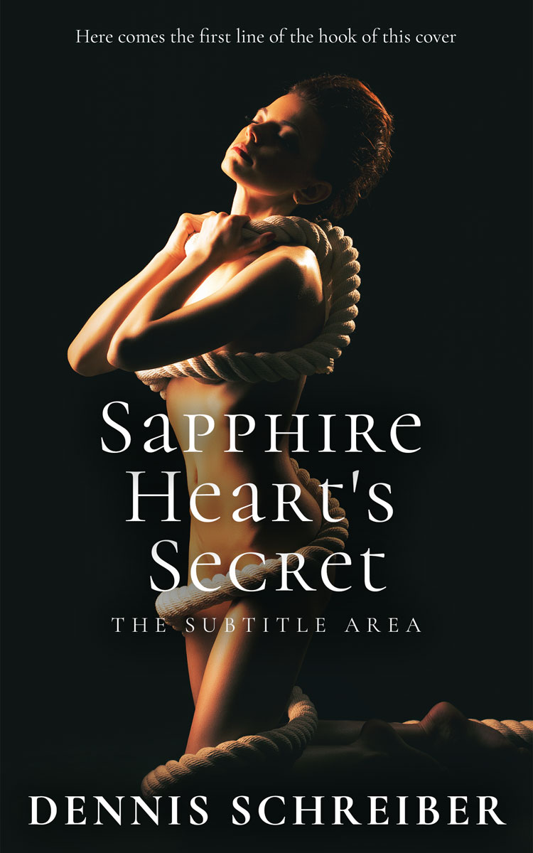 2D view of Premade Erotica Book Cover - Woodsmoke