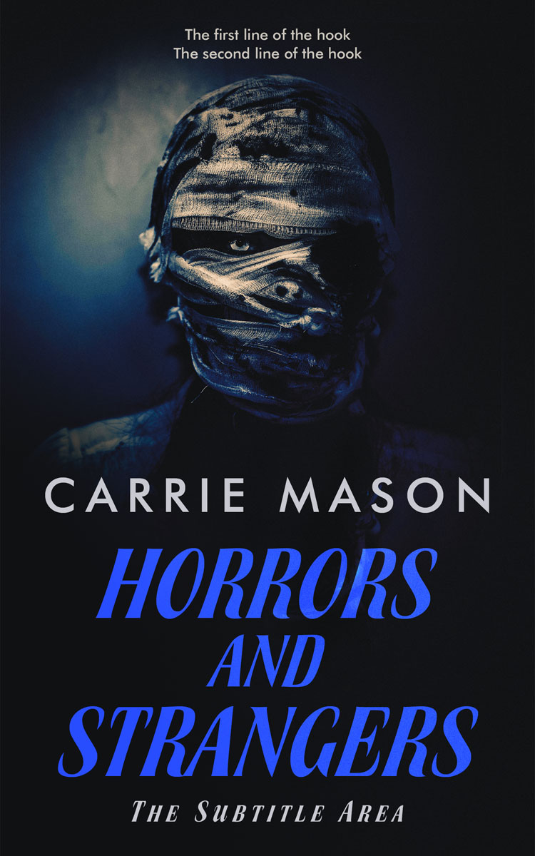 2D view of Premade Mystery & Thriller & Suspense Book Cover - Woodsmoke