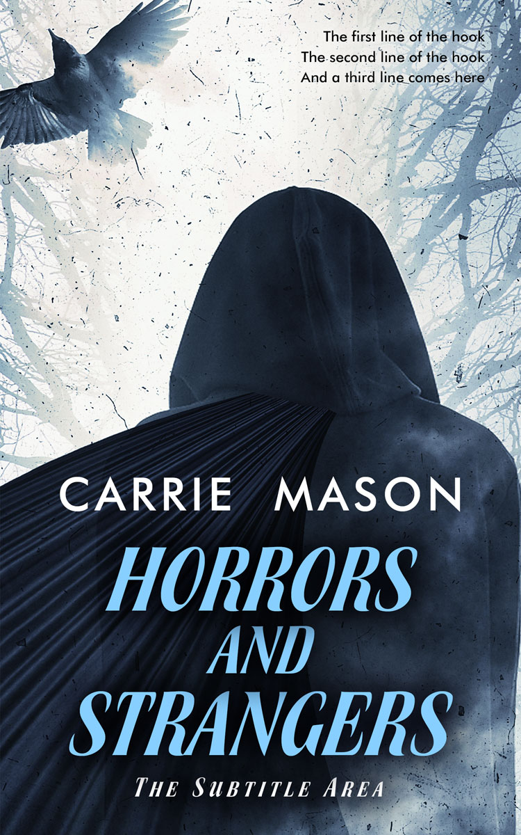 2D view of Premade Horror Book Cover - Mirage